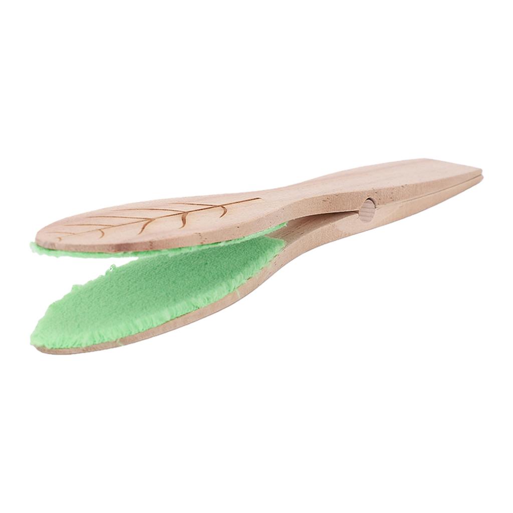 Leaf Cleaning Tongs Double Sided Leaf Shaped Plant Leaf Lint Cleaner Multi Purpose for House Plants
