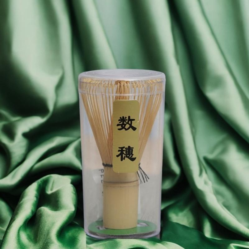 ProfessionalSustainable Authentic Bamboos Chasen Whisk Professional Beverage Mixing Frothing Tool For Home Use Even Foam