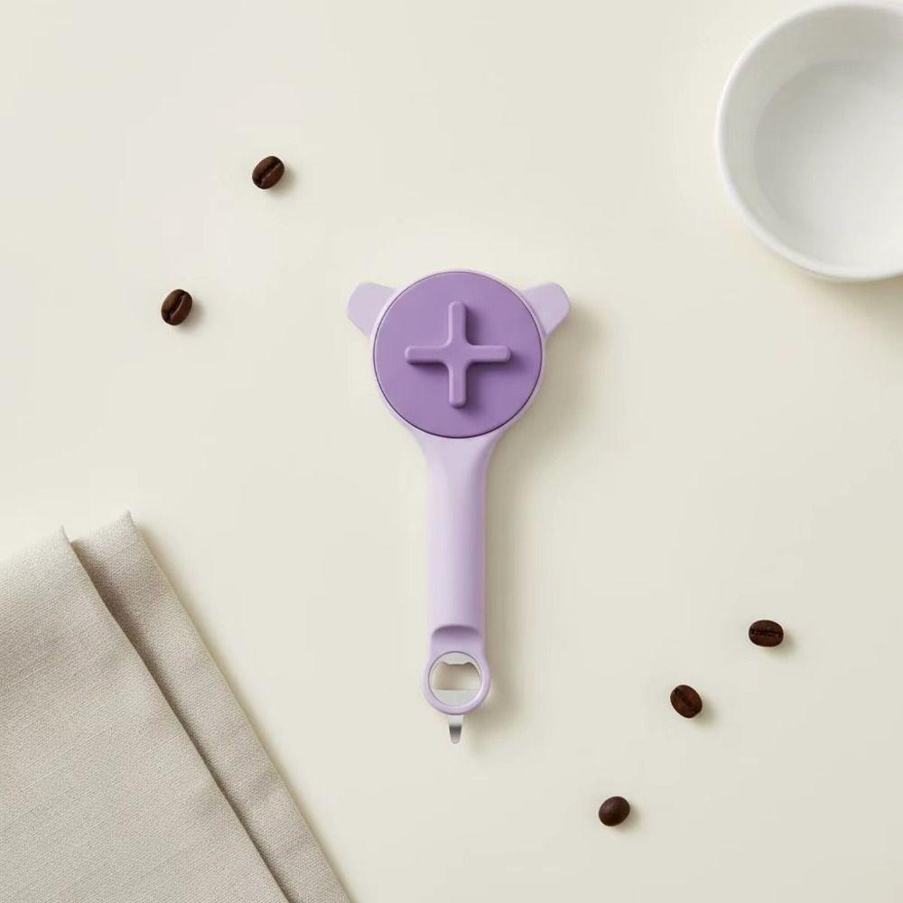 Non-Slip Grip Multi-Function Opener Tool Manual Jar Remover Safety Can Tapper  Home Use