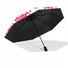 1pc Hello Kitty Automatic Open/close Umbrella, Portable Travel Umbrella, Everyday Use - Outdoor Accessory, Artistic Pattern, Compact Design, Fashion L