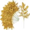 3/5/10CM Christmas Decorations Pine Needles Artificial Bouquet Xmas Tree Ornament Home Decor New Year Navidad 2025 Accessories
