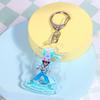 Anime Pokemon Gengar Jigglypuff Totodile Ash Ketchum Squirtle Charmander Acrylic Keychain Car Bag Pendant Gifts 5cm