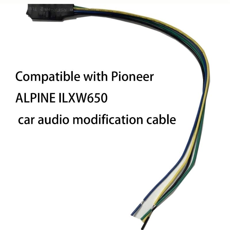 Automotive Stereo Wiring Kit With Oxygen Free Copper Core For Stable Signal Transmission for Select Model