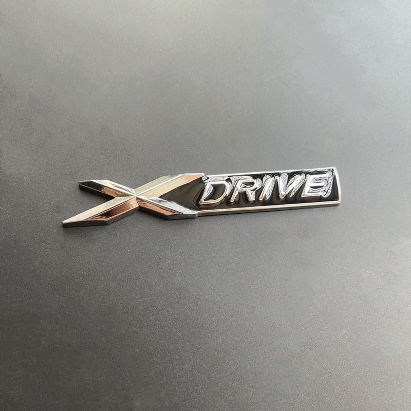 Logo Metalic 3D X Drive Emblema Xdrive Plăcuță cu Nume Insignă Portbagaj Mașină Pentru BMW 328i 525 535d 530d G20 F10 Accesorii Autocolant Xdrive