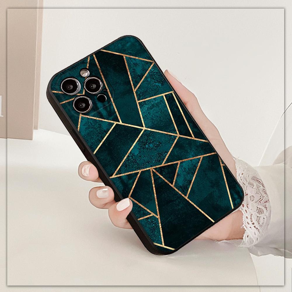

Роскошный чехол с геометрическим рисунком под мрамор для iPhone13 11 12 mini pro MAX 8 7 6 6S Plus SE 2020 X XR XS MAX мобильные сумки coque fundas iphone X XS