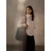 [How many do you know] The stand-up collar fits the hourglass type, the waist is light and warm, and the inside is a ribs down jacket for women M