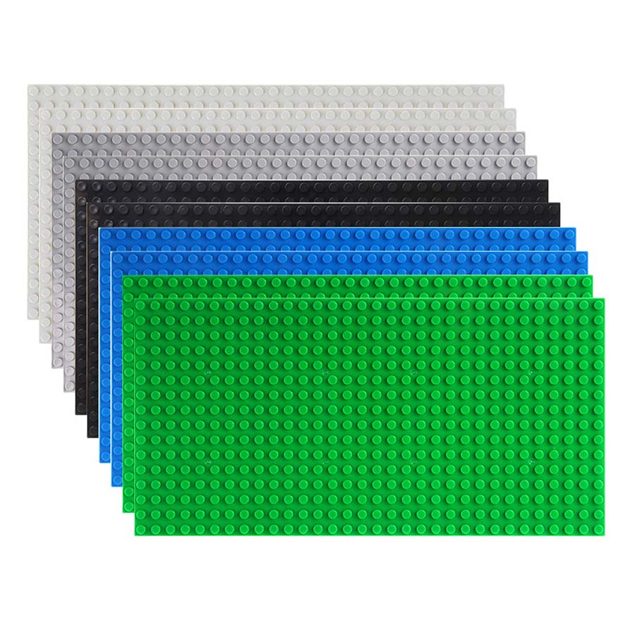 10pcs16x32 Dots Timeless Base Plates DlY Plastic Blocks Baseplates CityDimensions Building Blocks Figures Construction Playthings