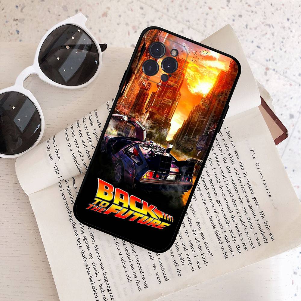 Back To The Future Phone Case For Iphone 17 Air 16 15 14 13 12 11 Pro Max 16 15 14 Plus TPU Soft Case