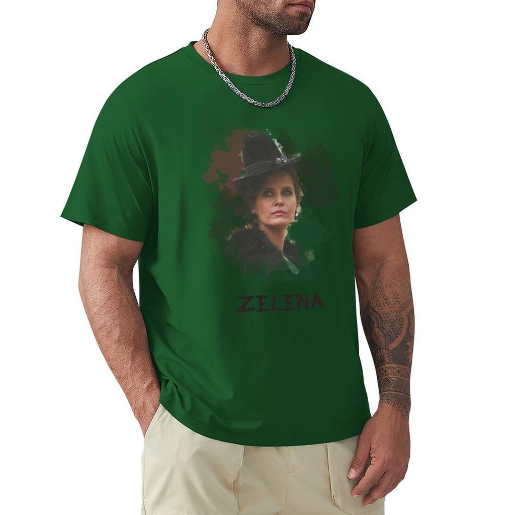 Zelena - Wicked Witch - Ouat T-Shirt Graphic T Shirts Anime T Shirts Graphic Tshirt Men