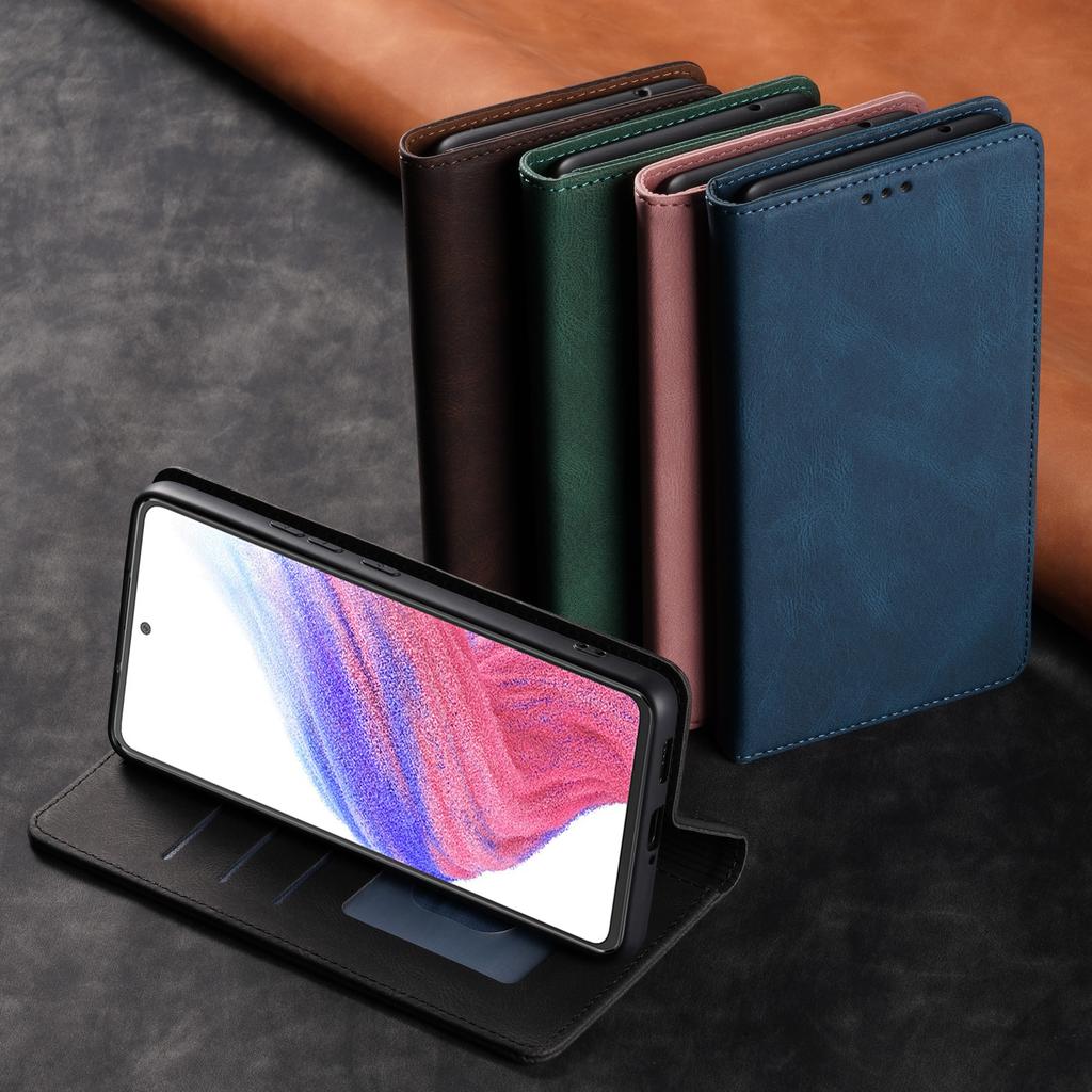 Leder Klappbrieftasche Hülle für Samsung Galaxy S26 S23 S22 S21 S20 FE S24 Plus S25 Ultra Book Case Kartenhalter Funda Schutz Hülle