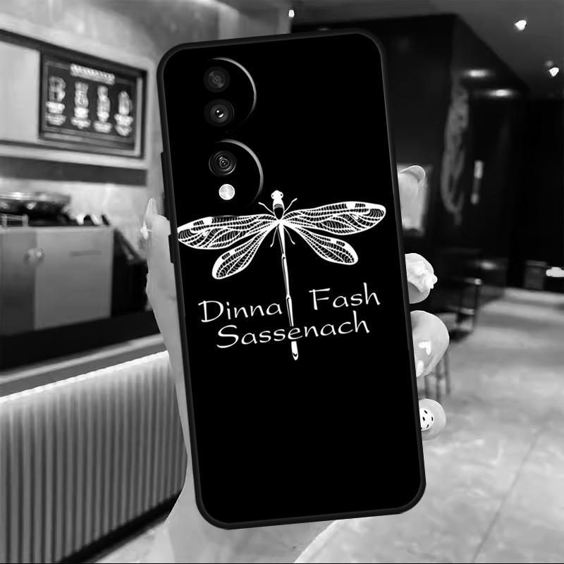 Outlander Sassenach Dragonfly For Honor Magic 6 7 8 Pro Case For Honor 90 70 50 Lite 400 200 X8c X8b X9a X9b X9c X9d Win RT