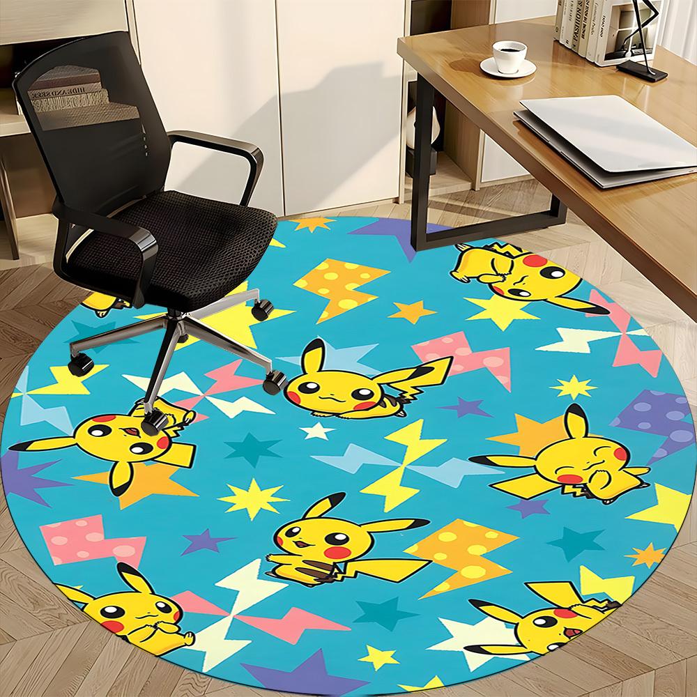 Stars Office Round Area Rug, Under Office Chairs Bedroom Living Room Home Decor a1022264