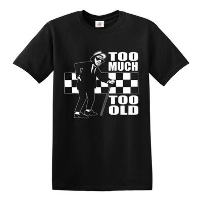 Πολύ Πολύ Παλιό T-Shirt Ska 2 Tone Records Μουσική Ρετρό Πάνω Μπλουζάκι