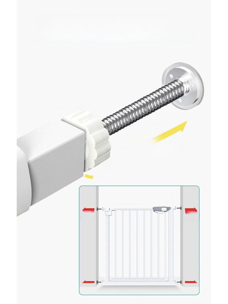 Children's Safety Gate & Pet Guardrail - Soft, Anti-Collision Design