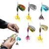 Saltwater Fishing Lures 5 Pieces Catfish Bait With Hooks Sequin Baits For Catfish Walleye Pike Perch Lake River Shore Kayak