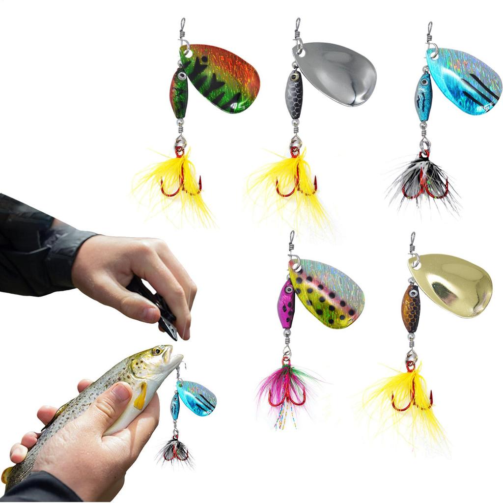 Saltwater Fishing Lures 5 Pieces Catfish Bait With Hooks Sequin Baits For Catfish Walleye Pike Perch Lake River Shore Kayak