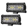2 Pcs 6" 240W Car Truck Boat Marine LED Working Lights Spot Flood Fog Lamps DRL