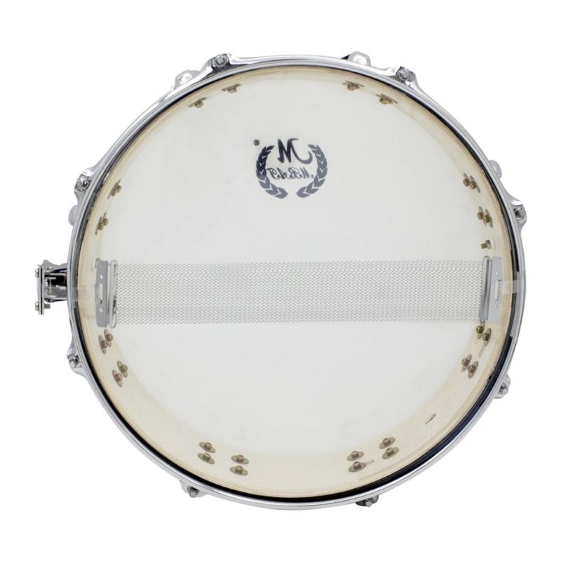 14inch Snares Drum Percussions Instrument with Drum Key, Drumsticks and Strap Student March Snares Drum Musical Toy