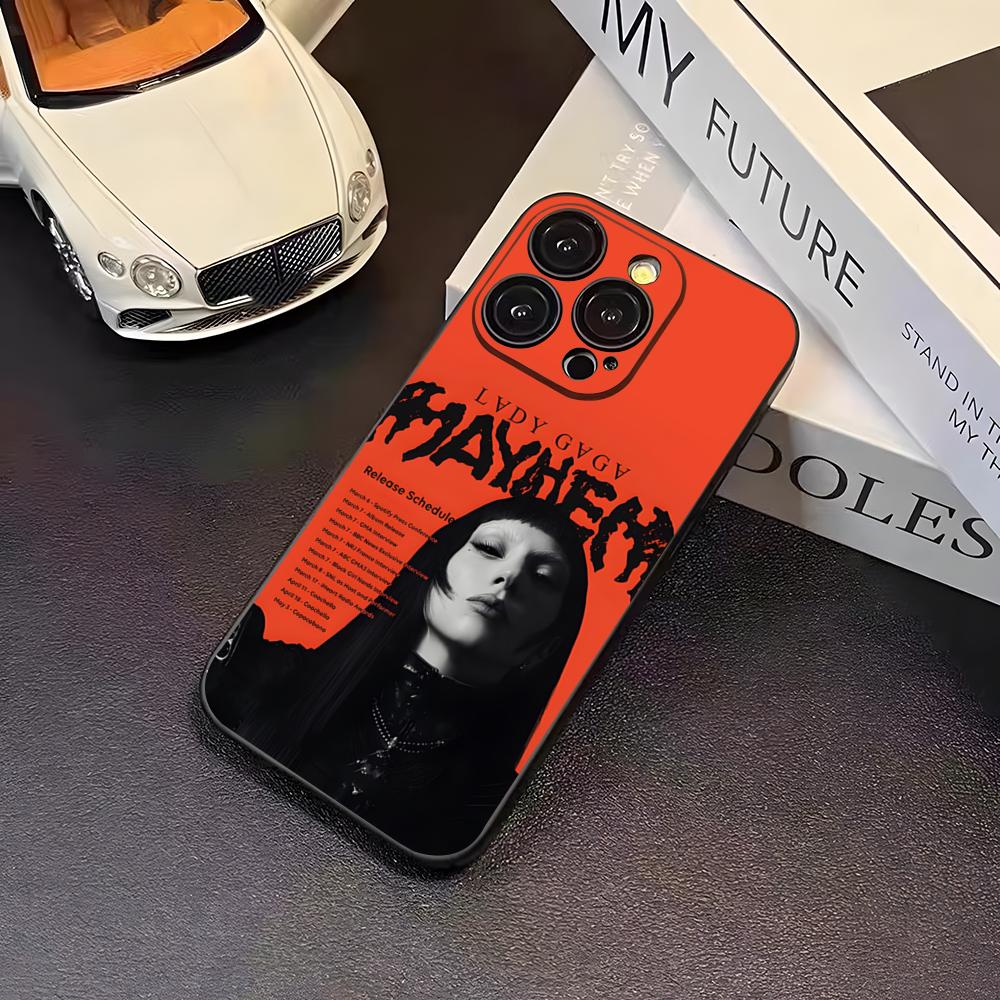 LADY-GAGA -MAYHEM Phone Case For 16 Pro Max Iphone 17 Pro Max 14 15 Plus 12 13 11 Pro Xr X Xs SE Back Cover