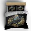 "Raven Art Decor Set Gothic Style" Soft Skin-Friendly Bedding Set Includes 1 Duvet Cover And 2 Pillowcase Gift