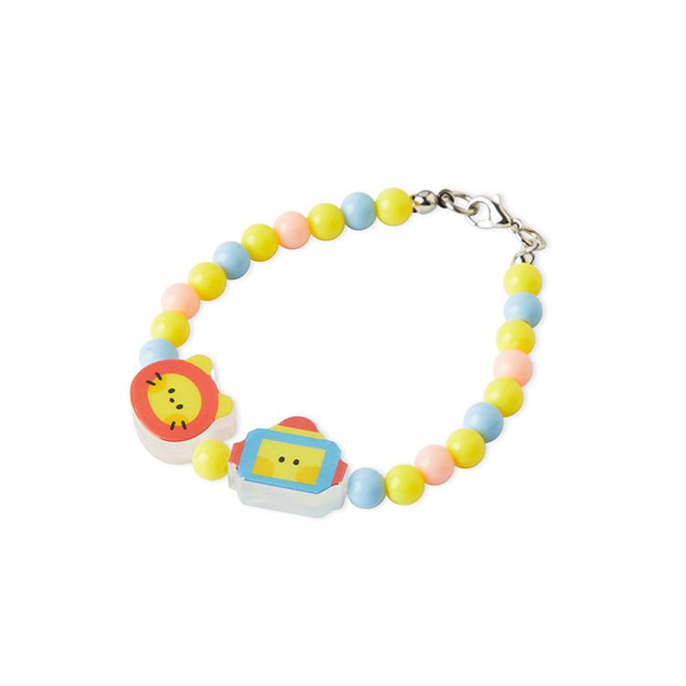 LINE FRIENDS Bransoletka akrylowa TRUZ LAWOO & HIKUN Minini