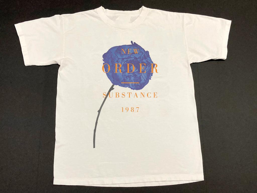 New Order Substance 1987 Band Album Full Size T-shirt