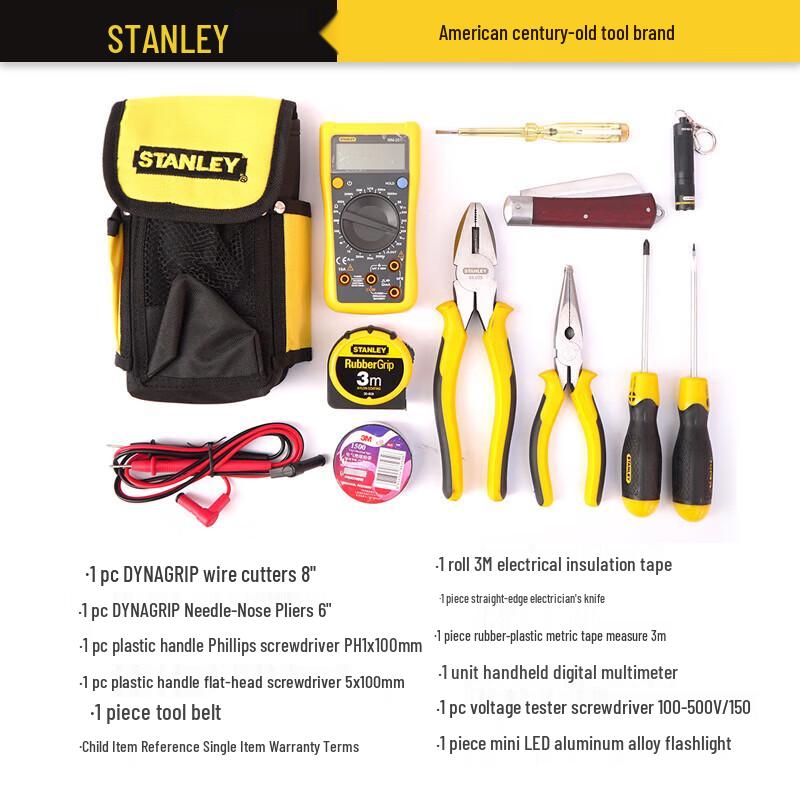 Stanley 11-Piece Electrician & Telecommunication Tool Set