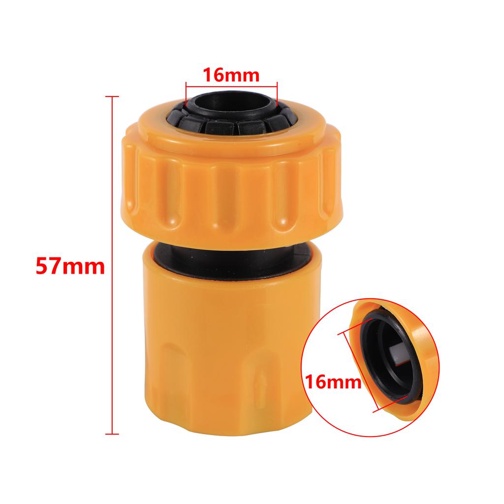 Quick Water Connector 1/2" 5/8" 1" Water Pipe Fast Connecting Joint Hose Tubing Repair Coupler Garden Irrigation Faucet Adapter