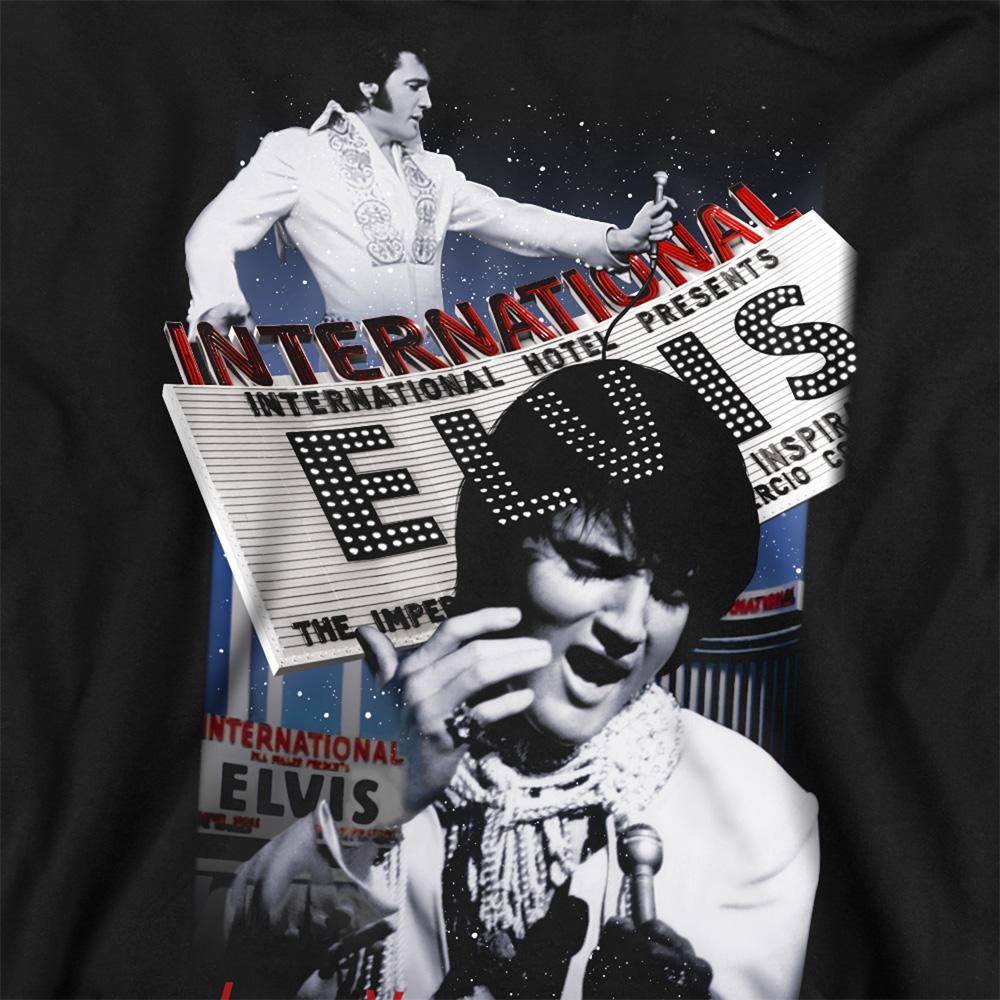 Elvis Presley Unisex Adult International Hotel Sweatshirt