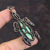 Variscite Pendant Copper Wire Wrapped Pendant Handmade Tortoise Pendant Variscite Copper Jewelry Wonderful Gemstone Pendant Gift For Mother