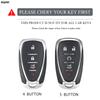 4 5 Buttons Tpu Car Key Case Cover For Chevrolet Chevy Malibu Camaro Cruze Traverse Spark Equinox Sonic Volt Bolt Accessories