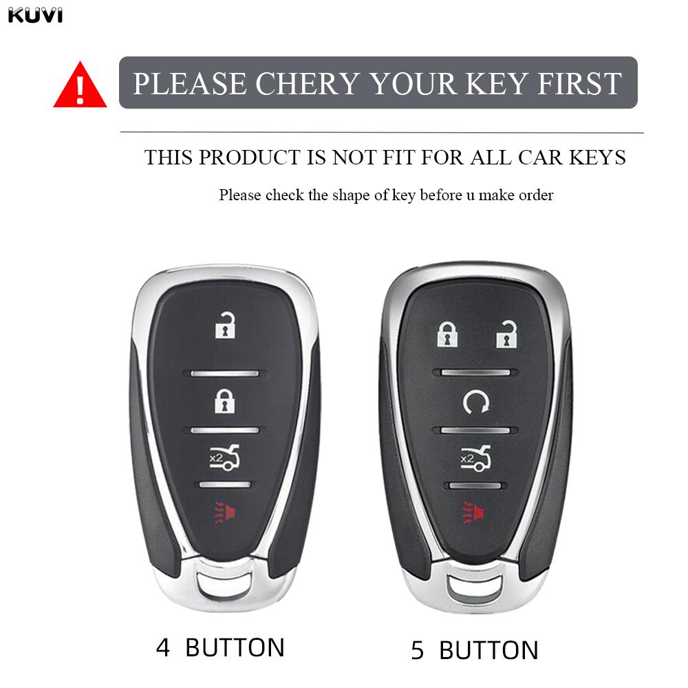 4 5 Buttons Tpu Car Key Case Cover For Chevrolet Chevy Malibu Camaro Cruze Traverse Spark Equinox Sonic Volt Bolt Accessories