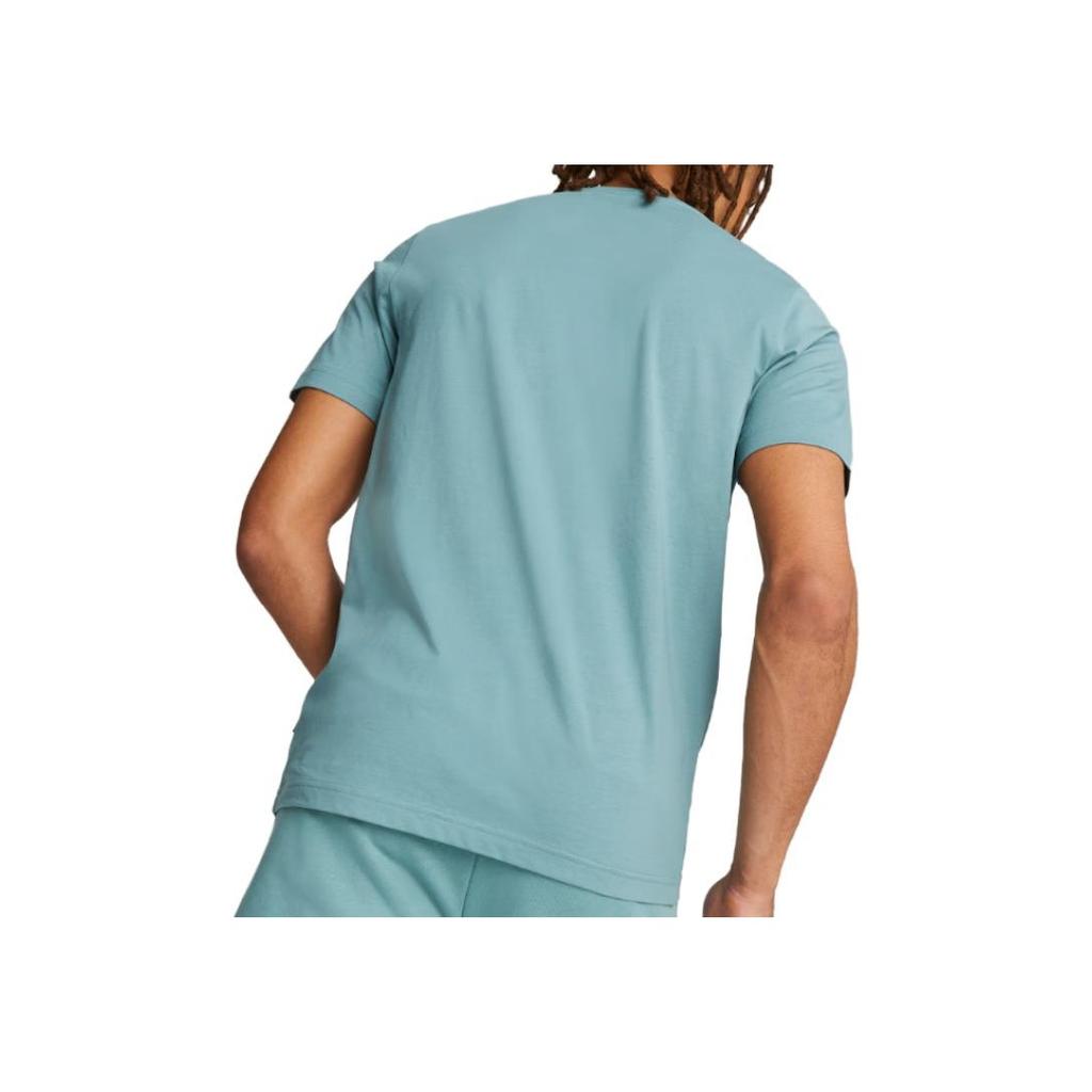 New PUMA ESS+ T Shirts Men's Blue 847666-85