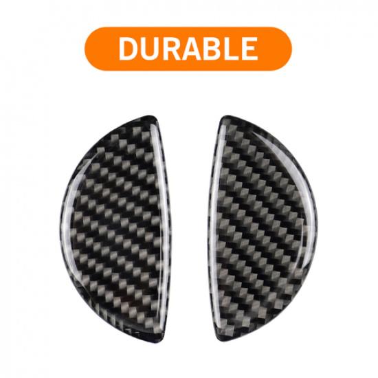 Carbon Fiber Door Handle Cover For BMW Mini Cooper R55 R56 R60 F55 2003-18 NEW