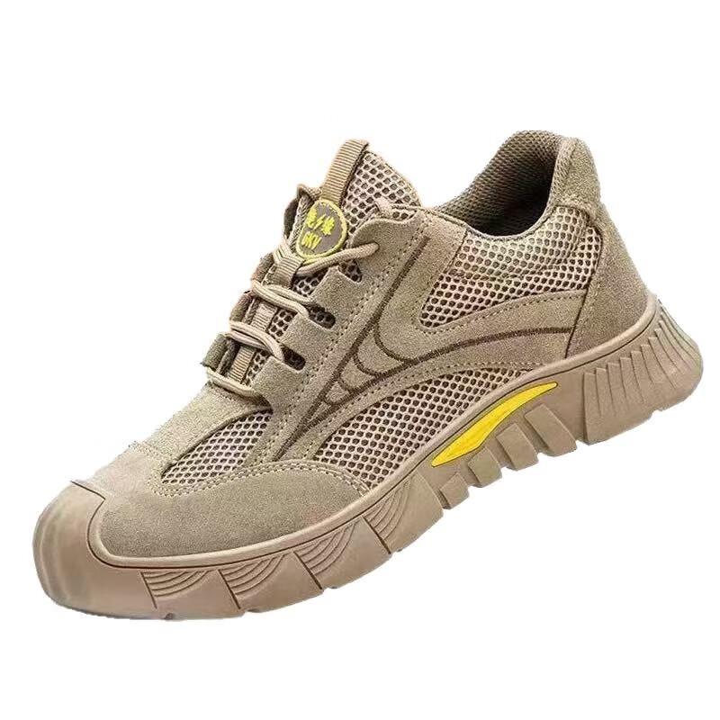 

Longchan Four Seasons Breathable Mesh Safety Shoes 24.5 cm