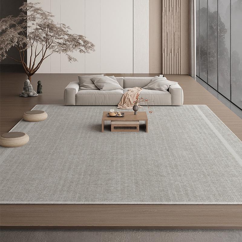 Easy-Maintenance Dirt-Resistant Solid Color Carpet for Living Room, Bedroom, and Sofa Area.