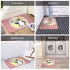 Be Kind on the Road A Penguin's Guide to Patience and Empathy in Traffic Non-slip Doormat Floor Mat Home Balcony Footpad Mats
