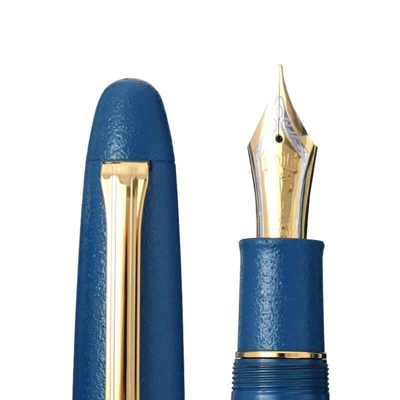 Sailor Iro-Miyabi Ebonite Fountain Pen Fukaai Medium Nib 10-1584-440