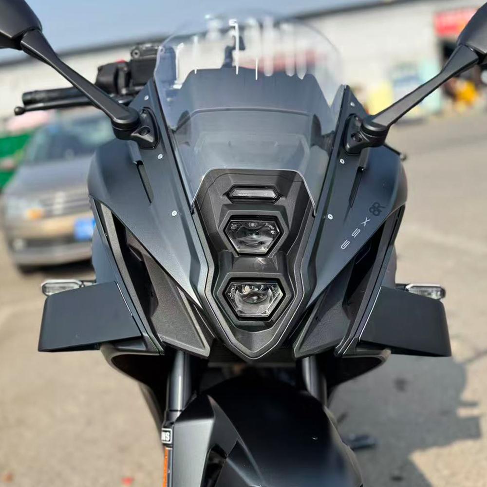 Motorcycle Winglets Aerodynamic Wind Side Wings Spoiler Fairing For GSX8R 2024 GSX-8R 2025 GSX 8R