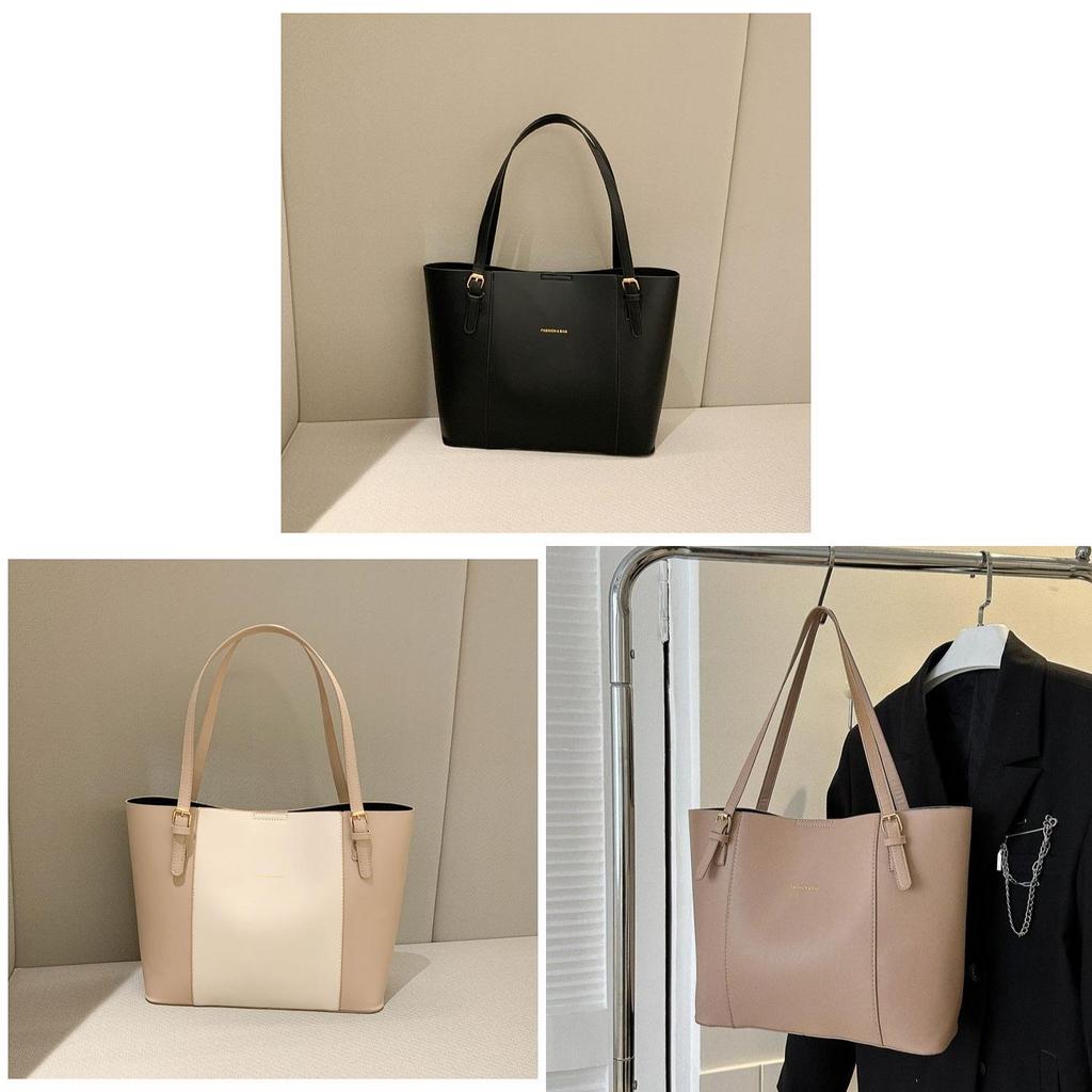 Womens Large Pu Bucket Bag With Magnetic Closure For Daily Use And Street Style