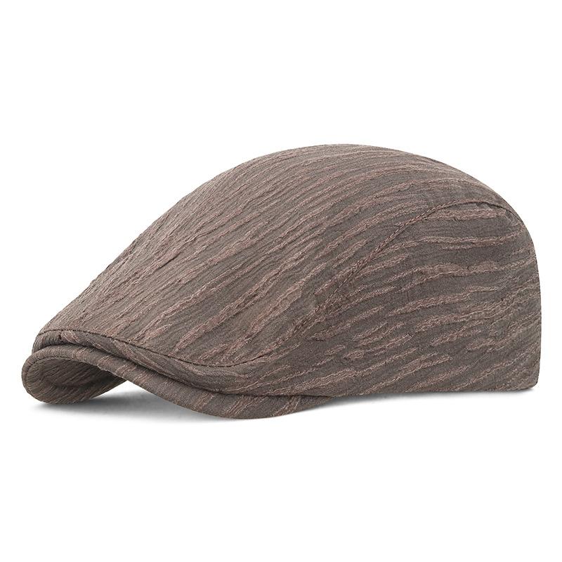 Spring Summer Forward Cap Men Retro Painter S Cap кофейный