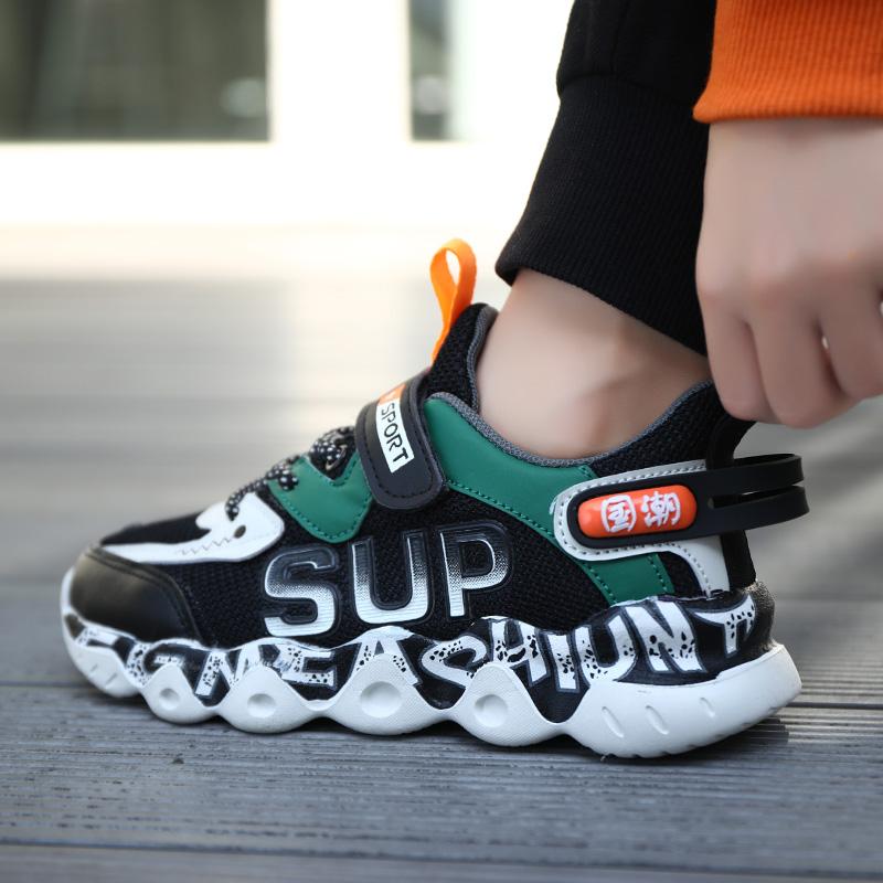 Детская противоскользящая износостойкая модная спортивная обувь — фото 11