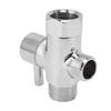 Divertor de duș cu 3 căi din alamă, Valvă de apă cu 3 căi, Separator de apă, Adaptor T de duș cu 7/8