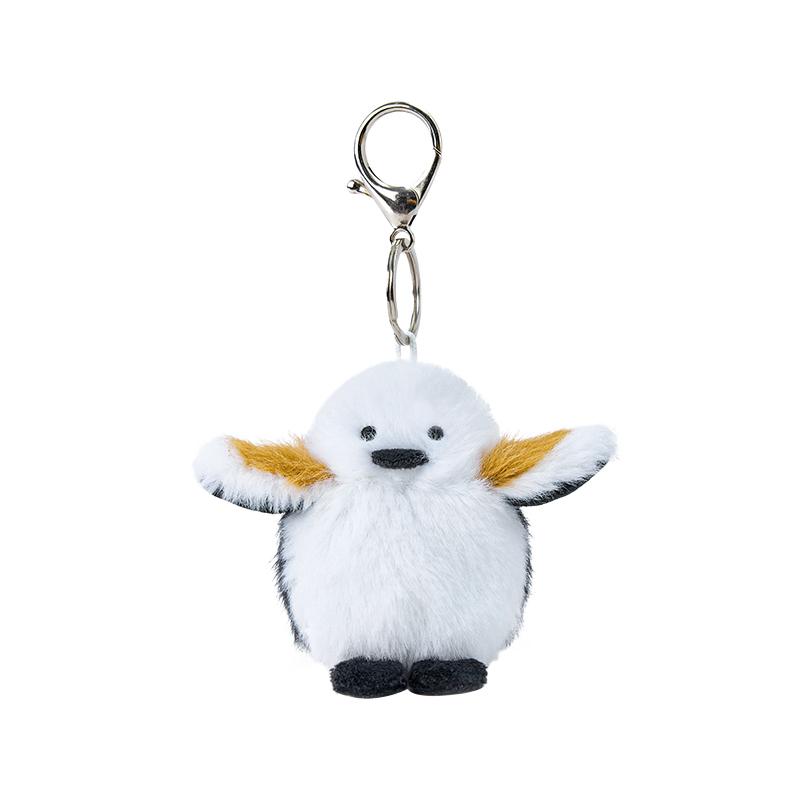 Kawaii Bosvogel Pluche Sleutelhanger Kiwi Mees Papegaai Zachte Stressverlichter Tas Hanger Zak Hangend Poppetje Voor Vogel Liefhebbers
