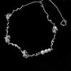 Pearl Necklace Female Versatile Niche Design High Sense Light Luxury Collarbone Chain Love Pendant Jewelry