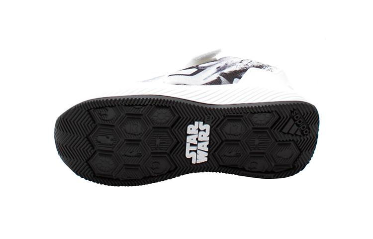 Star Wars X Adidas El I Abrasion Resistant Breathable Low Top Toddler Shoes Gray White Infant And Toddler BA9399