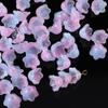 50Pcs/Bag 7X12Mm Colorful Bellflower Lampwork Beads Caps Glass Spacer Beads For Jewelry Making Diy Handmade Bracelets Hairpin