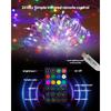 Smart Fairy String Light DIY Color Changing String Lights Remote App Control Dynamic RGBIC Twinkle Light for Party Wedding Decor