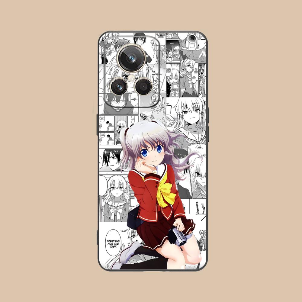 Charlotte Tomori Nao Matte TPU Mobile Phone Case for Realme GT 8 Neo Pro C75 73 71 C67 65 C55 53 C35 31 C20 15 Colorful Cover