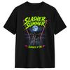 Vintage Slasher Summer 80s Synthwave Halloween Pure Cotton T-Shirt For Men Summer Awesome T-Shirts Comfortable Harajuku Tees